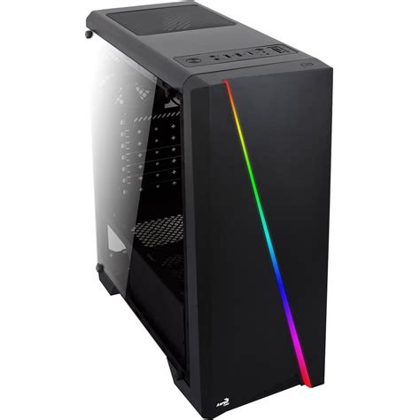 AeroCool Cylon Mit Sichtfenster Midi Tower Ohne Netzteil Schwarz Midi