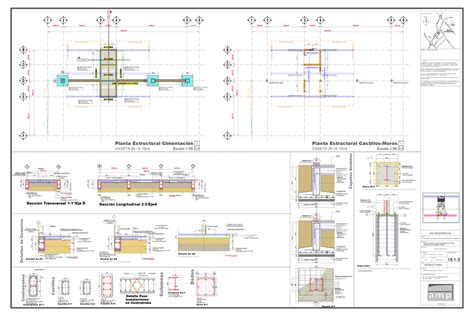 1 Plano estructural F TE 05 REV MR NOTAS ESTOS PLANOS DEBERÁN