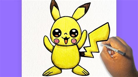 COMO DESENHAR PIKACHU DESENHO FÁCIL PASSO A PASSO YouTube