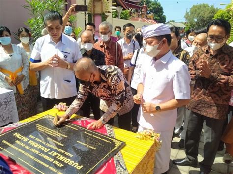 Plt Dirjen Hadiri Peletakan Batu Pertama Dan Resmikan Gedung Pusdiklat