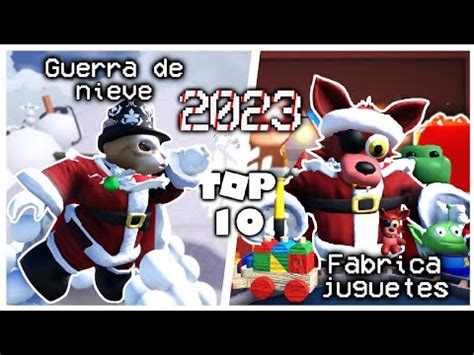 TOP 10 MEJORES JUEGOS De NAVIDAD En ROBLOX En 2023 YouTube