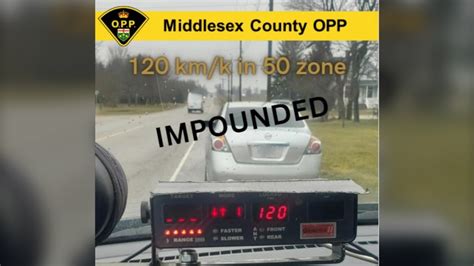 G2 Driver Clocked Travelling 120 Kmh In 50 Kmh Zone Opp Ctv News