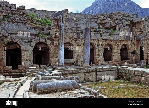 RUINS CORINTH GREECE Stock Photo - Alamy