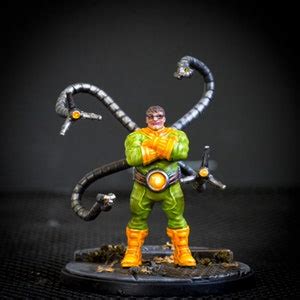 Doc Ock Marvel Crisis Protocol Hand Painted Miniature Etsy