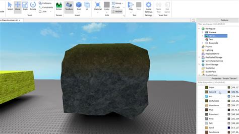 Roblox How To Change Terrain Colors YouTube