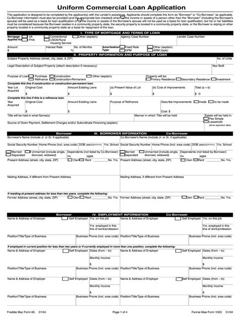 Commercial Loan Application Template Fill Out Sign Online Dochub