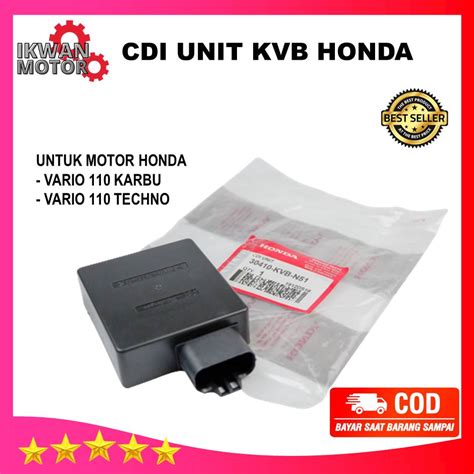 IKWAN MOTOR CDI UNIT KVB HONDA VARIO 110 KARBU VARIO 110 TECHNO