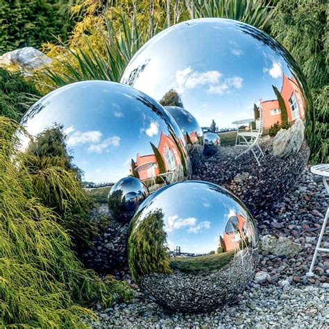 Giant Large Hollow Steel Spheres 201 304 316 Stainless Steel 48 Mirror