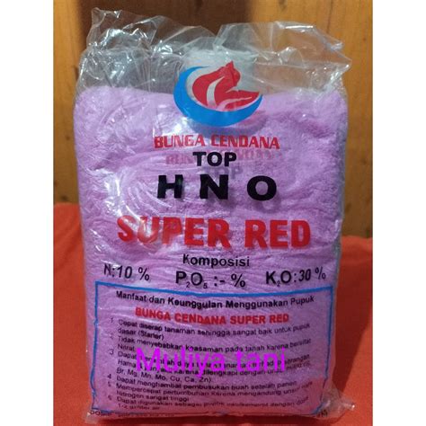 Jual PUPUK HNO BUNGA CENDANA SUPER RED 2kg Shopee Indonesia