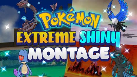 Best Shiny Reactions Extreme Shiny Montage In Pokemon Glowing Garnet