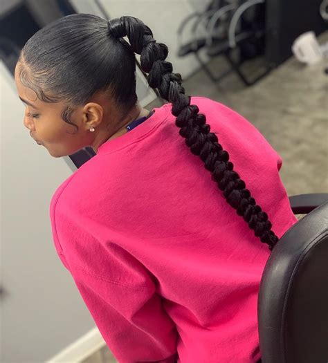 1naebraids On Instagram Butterfly Braid Pony I Love This Length I