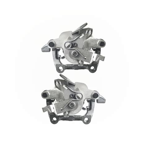 Geelife Rear Brake Calipers W Bracket Pair 2 For A3 GTI Golf Jetta