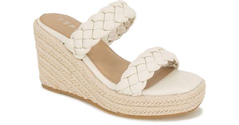 Esprit Gracelyn Espadrille Wedge Sandal In Natural Lyst