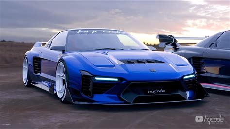 Honda Nsx Custom Wide Body Kit By Hycade K B Med Levering Installation