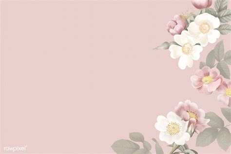 √ Floral Background Pinterest