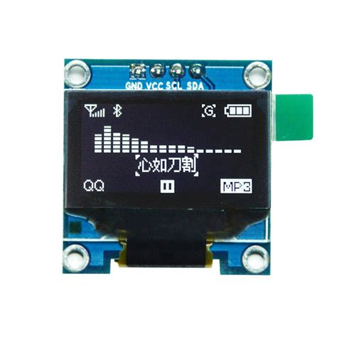 Buy HiLetgo 0 96 SSD1306 I2C IIC SPI Serial 128X64 OLED LCD Display 4