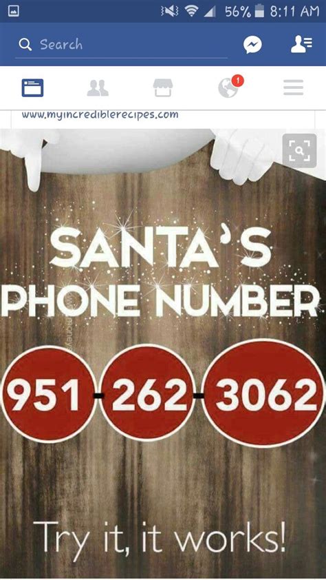 Santas Phone Number Christmas Holidays Christmas Fun Kids Christmas