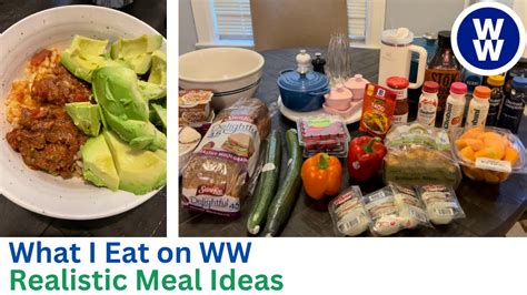 What I Eat On WW Meal Prep For Weight Loss Calorie Counting