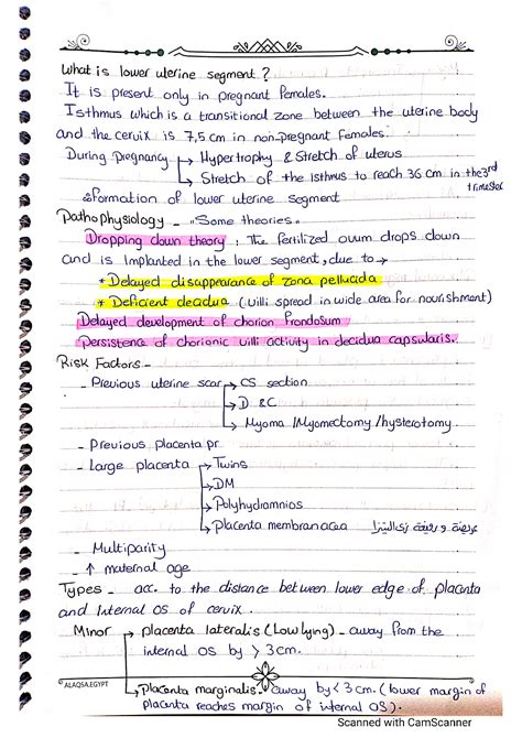 Solution Aph Placenta Previa Studypool