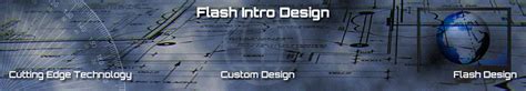 flash intro design custom flash intros