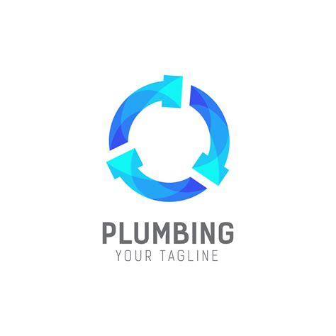 Plumbing logo design template 5105982 Vector Art at Vecteezy