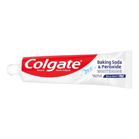 Colgate Baking Soda Peroxide Whitening Brisk Mint Toothpaste 2 5oz Ebay