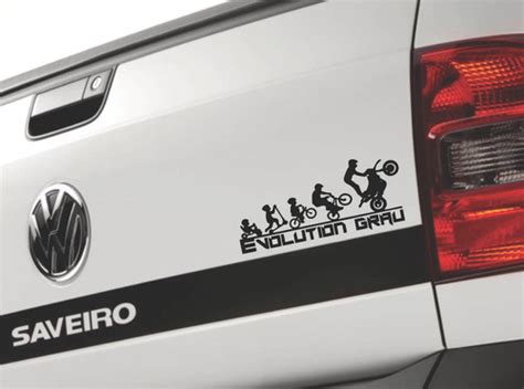 Adesivo Evolu O Do Grau Moto Carro Corte Evolution Empinar Mercadolivre