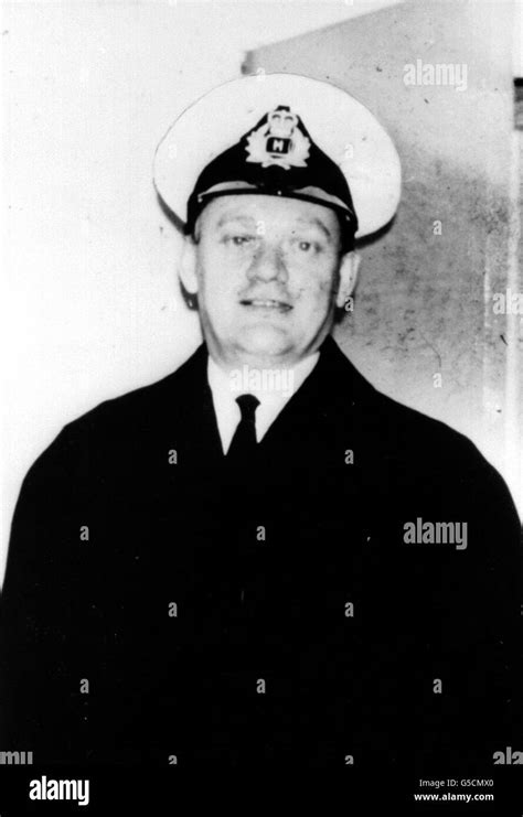 Skipper peter nellist of the missing 1100 ton trawler gaul hi-res stock ...