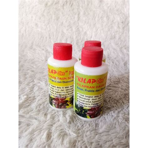 Jual Kilap Daun Leafshine Semir Pengkilap Daun Ml Shopee Indonesia