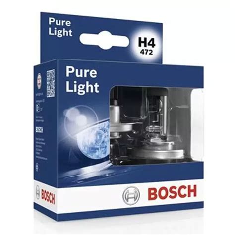 Bosch Pure Light 9003 HB2 H4 Car Headlight Bulbs PowerBulbs US