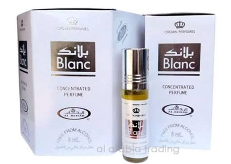 Al-Rehab Blanc Original Concentrated Perfume Roll-On Attar Pack Of 6 X ...