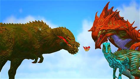 Ark Survival Deviljho Vs Large Dinosaurs Ep422 Youtube