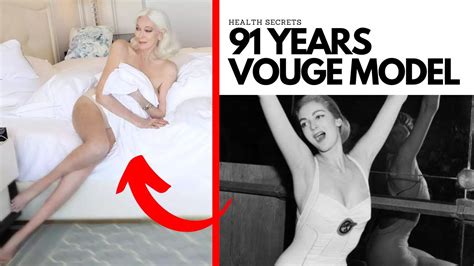 Carmen Dell Orefice I M 91 But I Look 59 My Secrets Of Health Sex