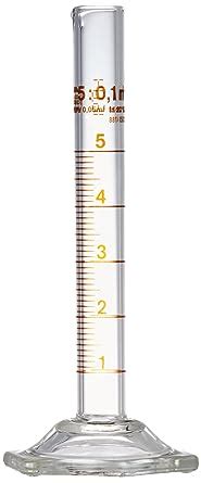 Graduated Cylinder Tall Form BLAUBRAND ETERNA Class A DE M Marking