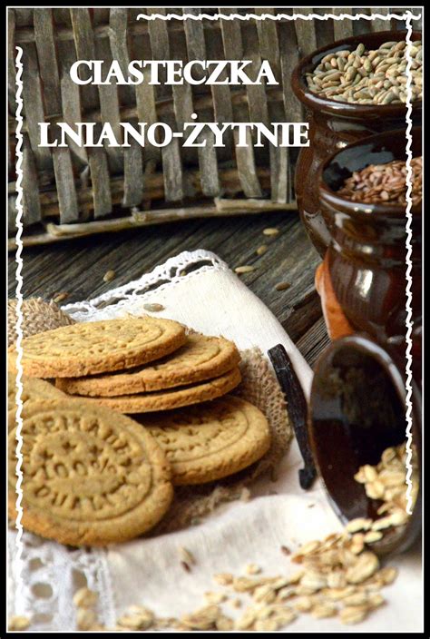 U Moniki bez glutenu Ciasteczka lniano żytnie