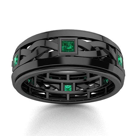 Black Gold Rings For Women | Diamondere