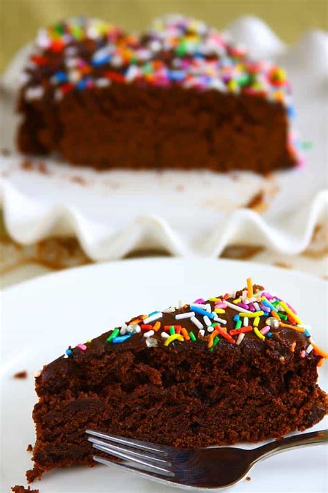 The Best Ever Chocolate Fudge Cake Recipe Eggless Cooking