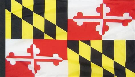 Maryland State Flag | Pole Sleeve | 100% Made In The USA