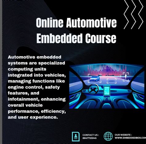 Driving Innovation The Impact Of Automotive Embedded Systems Courses