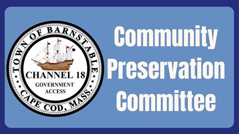 Community Preservation Committee 03 20 2023 YouTube