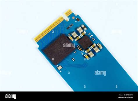 NVME M2 SSD disk for data storage at high speed to desktop computer on ...