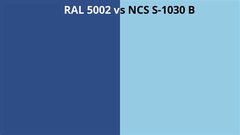 Ral Vs Ncs S B Ral Colour Chart Uk