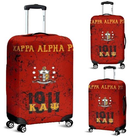 Kappa Alpha Psi Luggage Bag Cover Divine Nine Designs