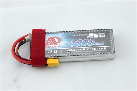 4000mAh 25c 11 1V Lithium Polymer Battery For RC Plane Lithium