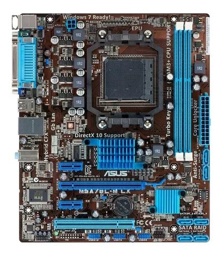 Placa Mãe Gamer Am3 Asus M5a78l m Lx br Ddr3 semi nv Parcelamento