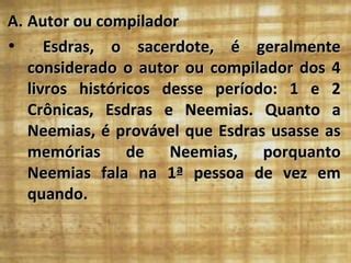 Os Livros De Esdras E Neemias PPT