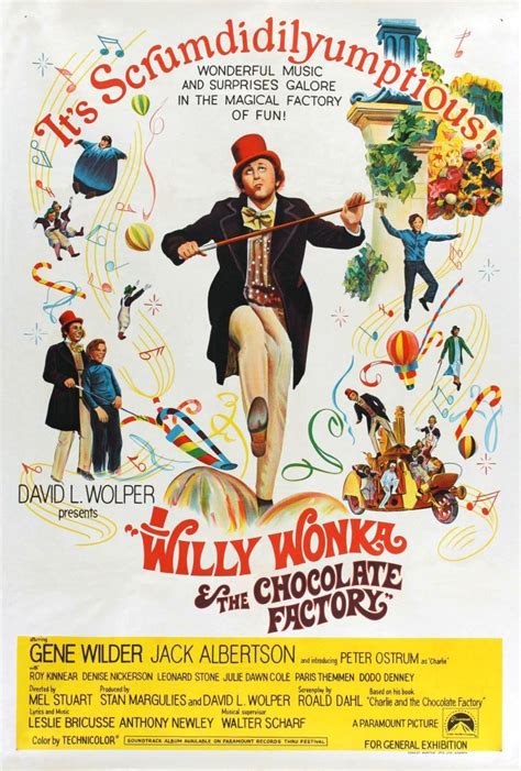 Movie Review Willy Wonka And The Chocolate Factory 1971 Lolo