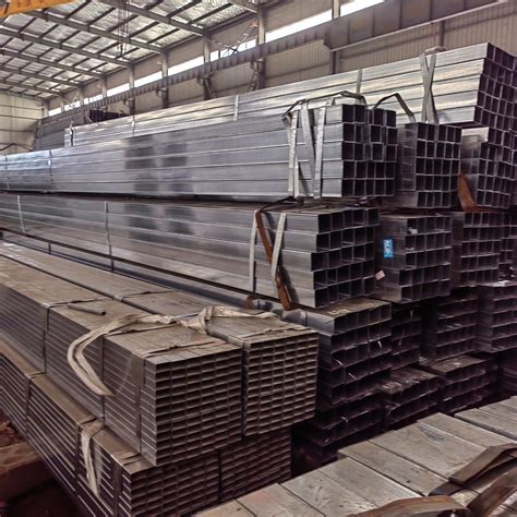 ASTM Profile Zinc Coated Prepainted Tube Galvanized Square And