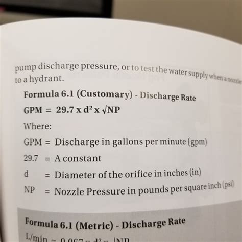 Ch 6 Hose Nozzles And Flow Rates Flashcards Quizlet