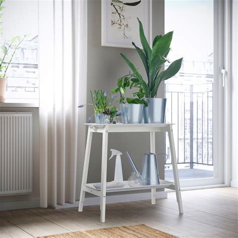 ALPVIDE plant stand, white, 24 ¾" - IKEA